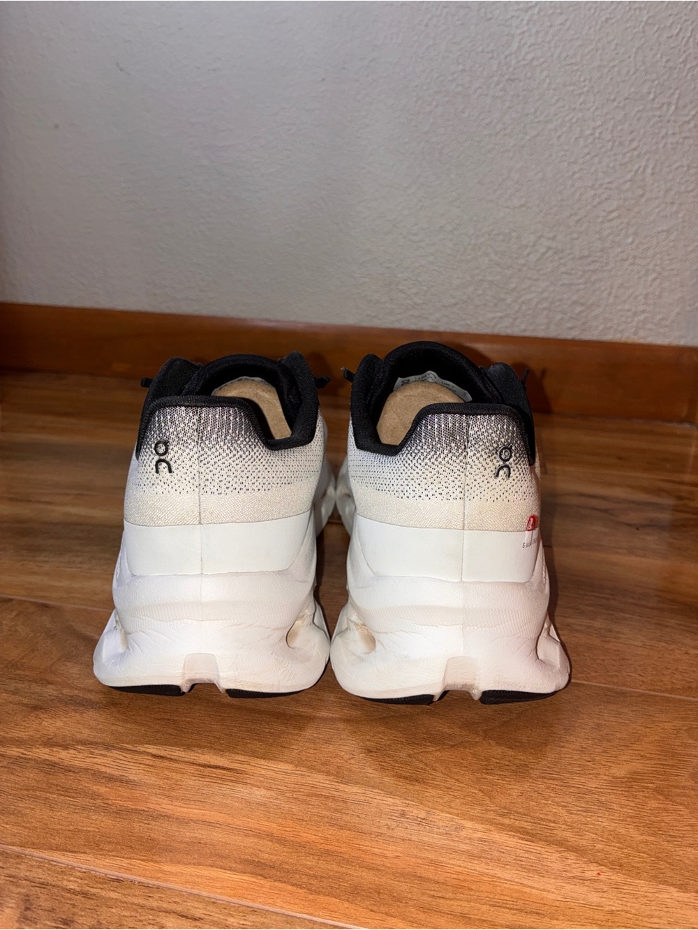 On Cloud Women’s Cloudtilt Athletic Running Sneaker Shoes, white/black- size 9 - Picture 6 of 10